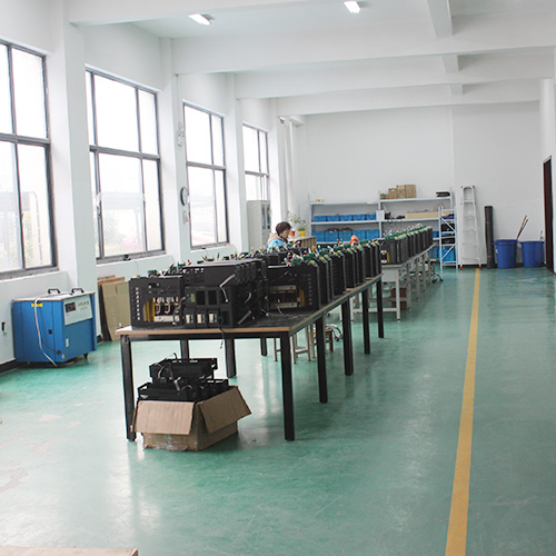 廠房車(chē)間一角