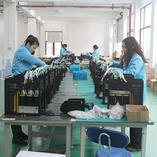 廠房車(chē)間一角